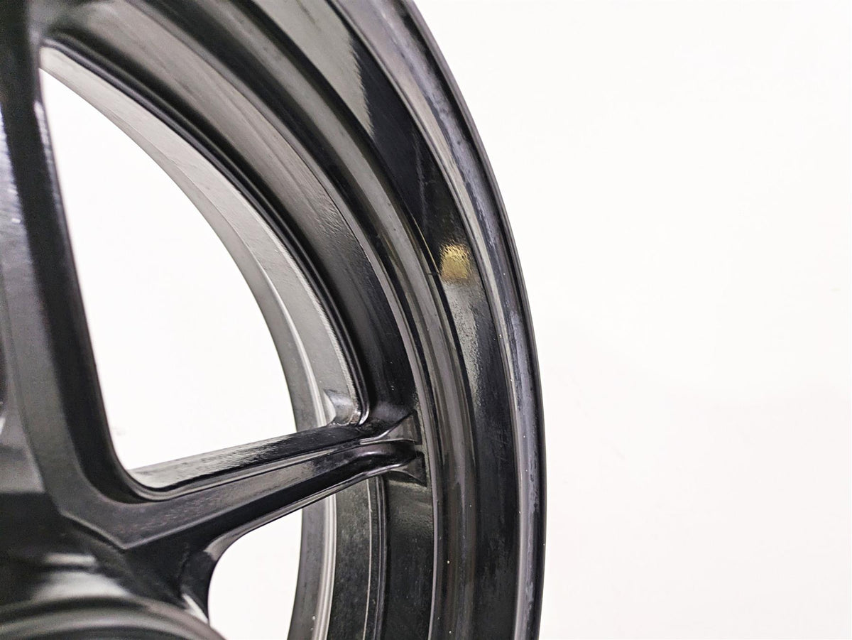 2011 Kawasaki EX650R Ninja Straight Enkei 17x4.5 Rear Wheel Rim 41073-0146-QT {{ shop.shopifyCountryName }} - Mototech271