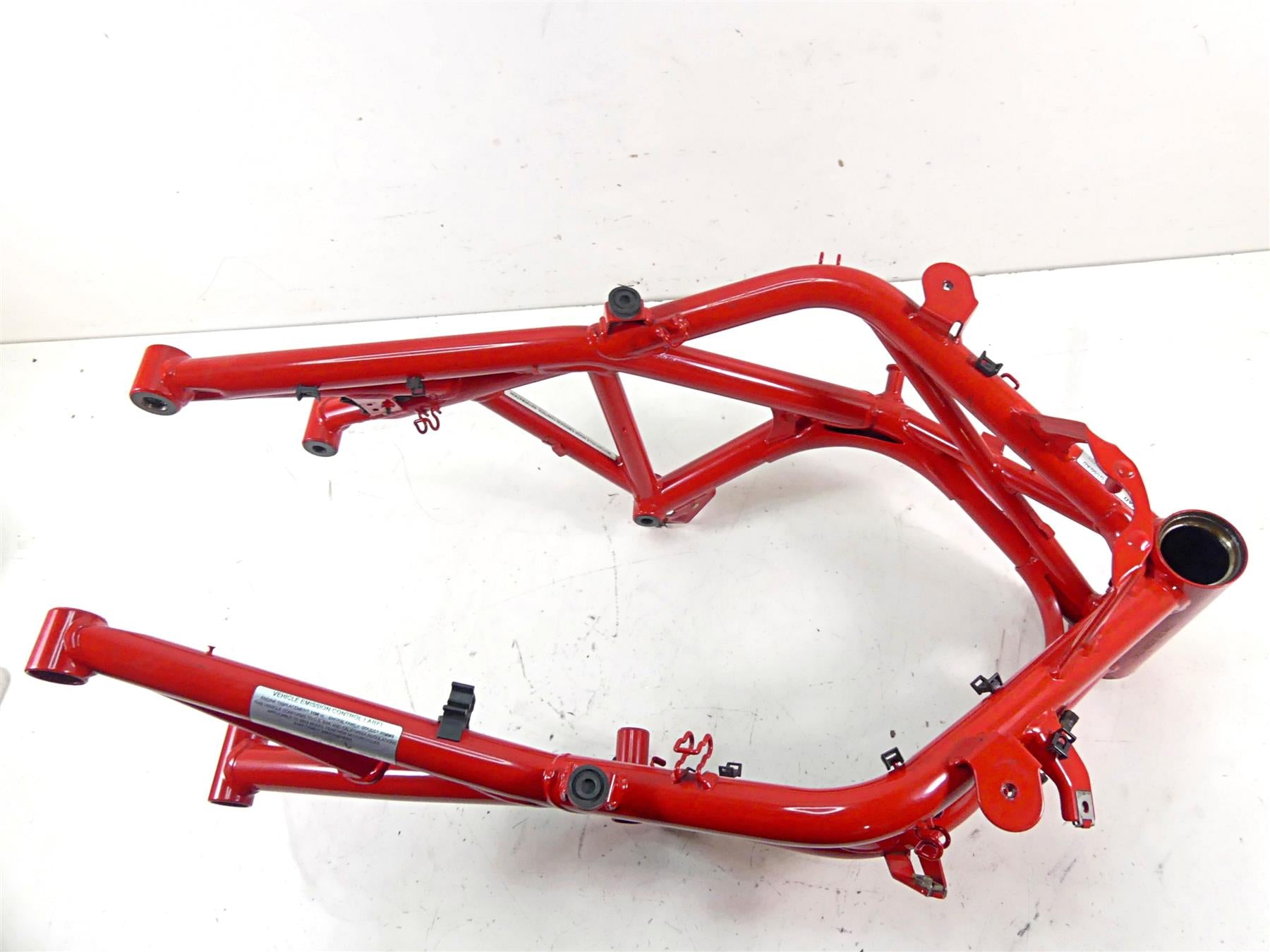 2013 Ducati Diavel Red Straight Main Frame Chassis With California Salvage Title 470P2012AA {{ shop.shopifyCountryName }} - Mototech271