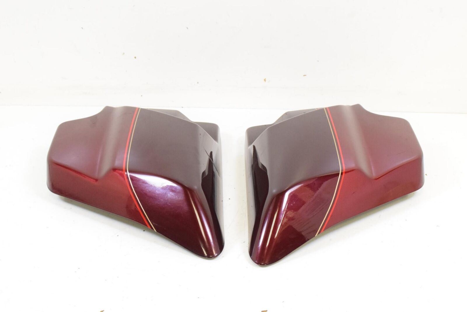 2016 Harley Touring FLHTCU Electra Glide SUNGLO RED Side Cover Set Wings 66250-0 {{ shop.shopifyCountryName }} - Mototech271