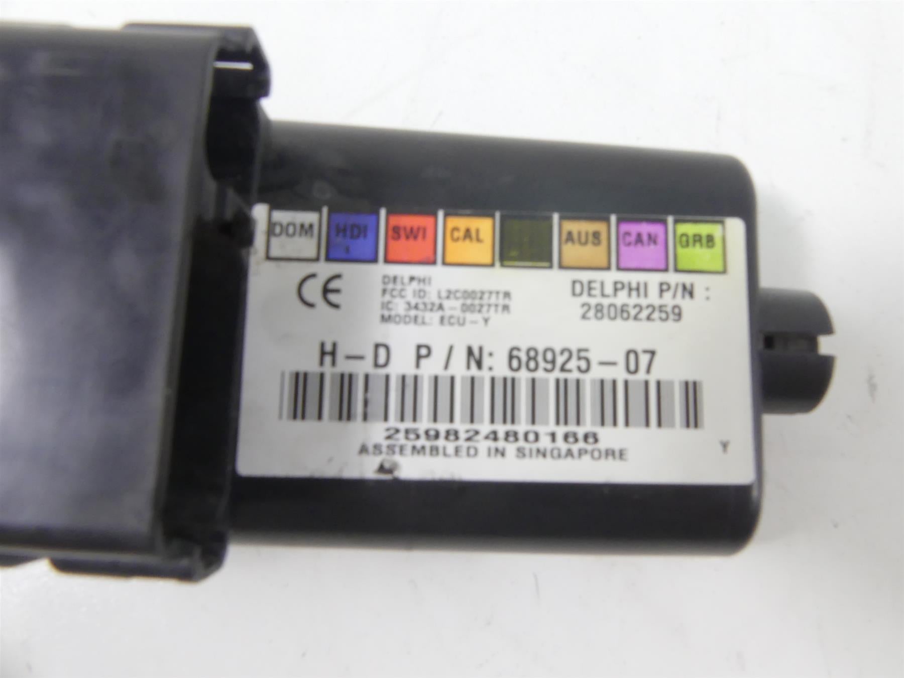2009 Harley FXDF Dyna Fat Bob Tssm Turn Signal Security Module -Read 68925-07 {{ shop.shopifyCountryName }} - Mototech271