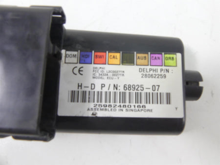2009 Harley FXDF Dyna Fat Bob Tssm Turn Signal Security Module -Read 68925-07 {{ shop.shopifyCountryName }} - Mototech271