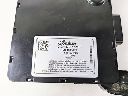 2017 Indian Chieftain Limited Audio Radio Control Module 4015979 {{ shop.shopifyCountryName }} - Mototech271
