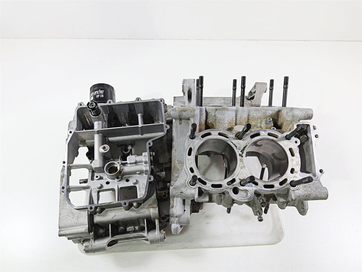 2014 Aprilia RSV4 RR Factory Engine Crankcase Crank Case Jug Set 2A000674 {{ shop.shopifyCountryName }} - Mototech271