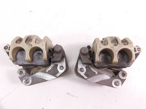 2014 Triumph Tiger 800 ABS Front Nissin Brake Caliper Set T2022030 T2022031