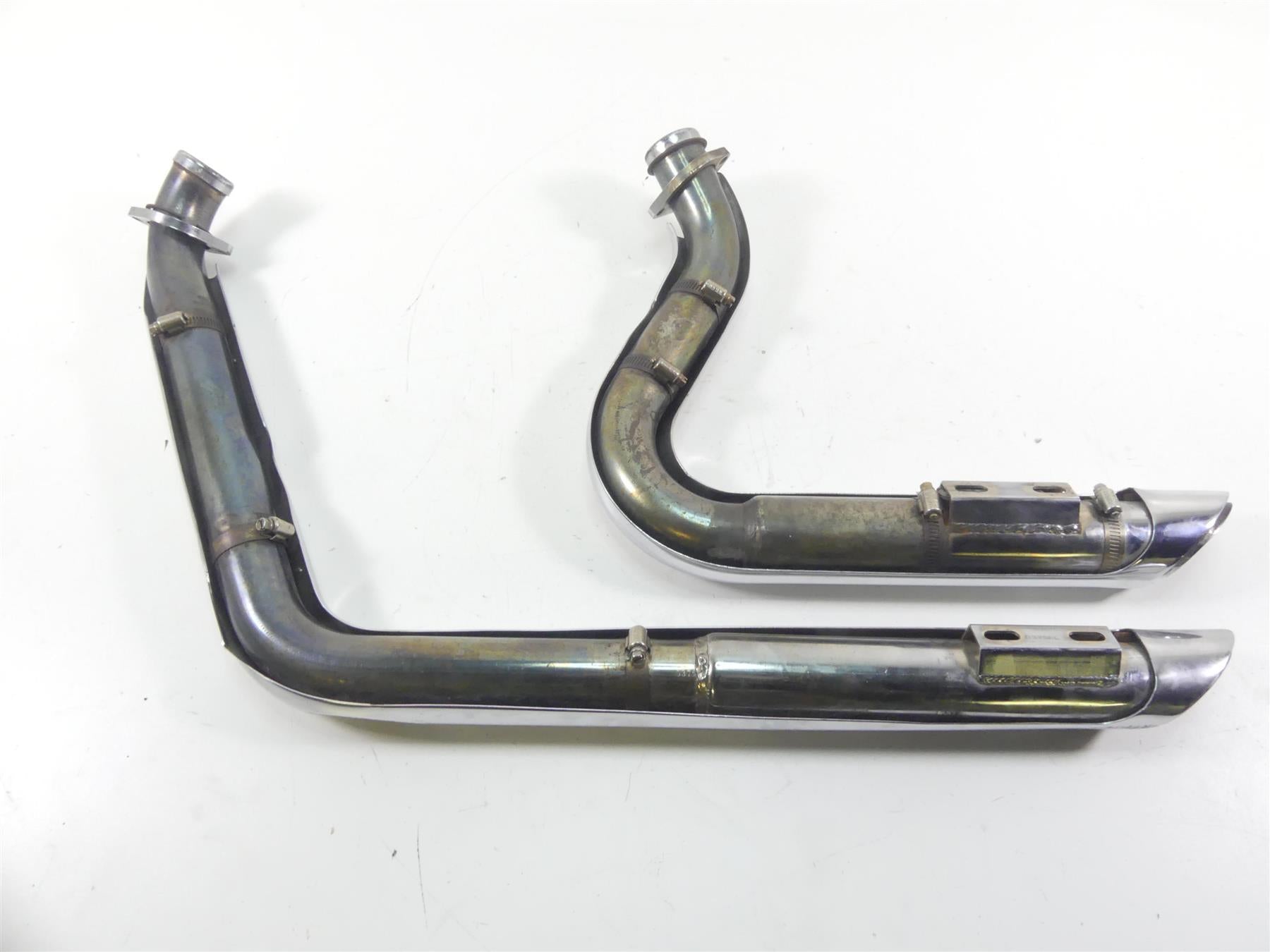 2003 Harley Dyna 100TH FXDL Low Rider Vance Hines Shortshots Exhaust Set 17221 {{ shop.shopifyCountryName }} - Mototech271