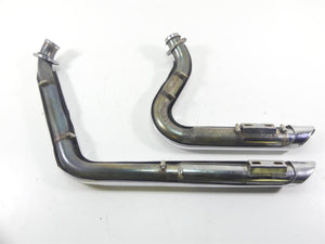 2003 Harley Dyna 100TH FXDL Low Rider Vance Hines Shortshots Exhaust Set 17221 | Mototech271