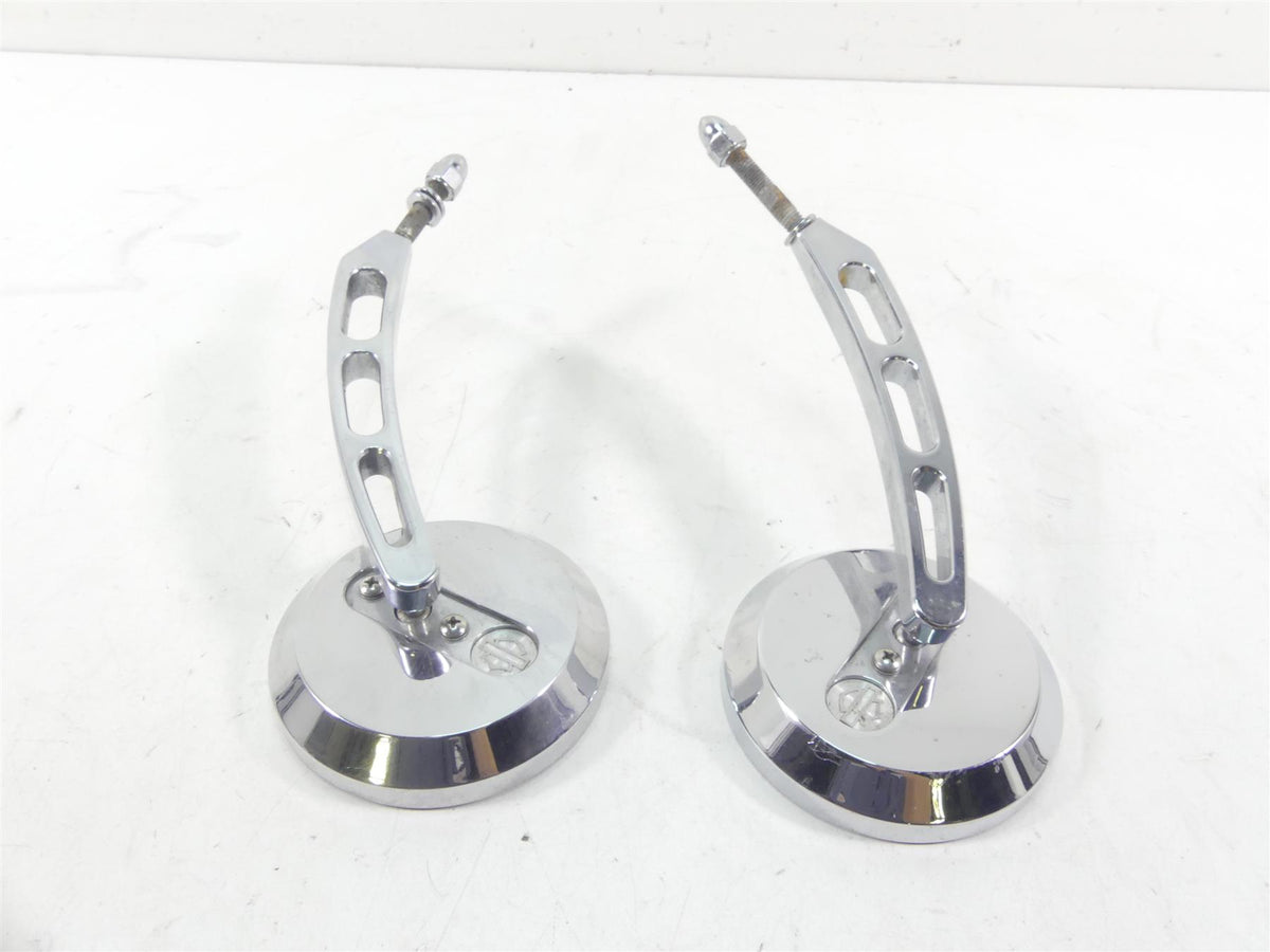 2000 Harley Dyna FXR4 CVO Super Glide Rear View Billet Mirror Set 91507-99 {{ shop.shopifyCountryName }} - Mototech271