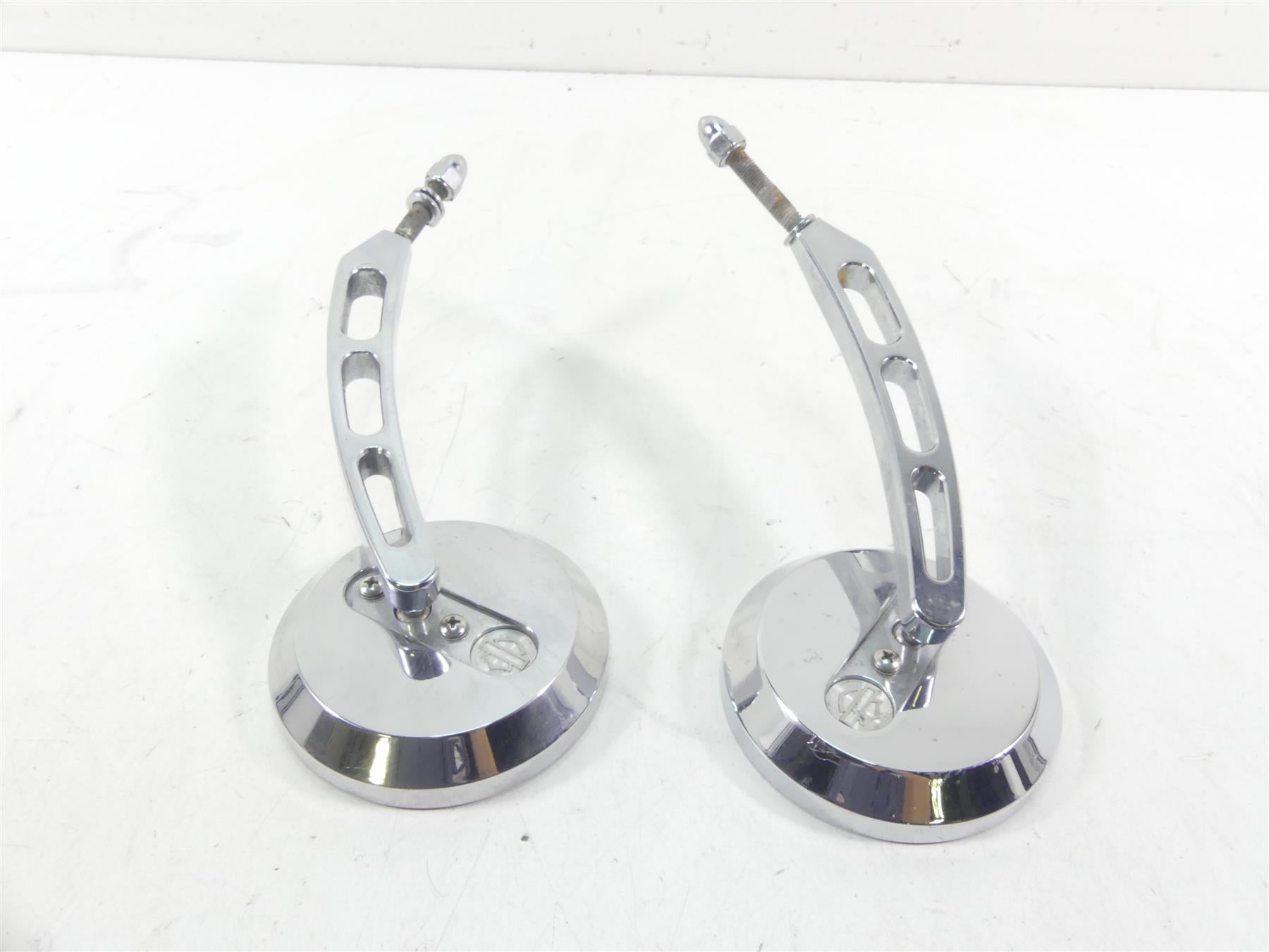 2000 Harley Dyna FXR4 CVO Super Glide Rear View Billet Mirror Set 91507-99 {{ shop.shopifyCountryName }} - Mototech271