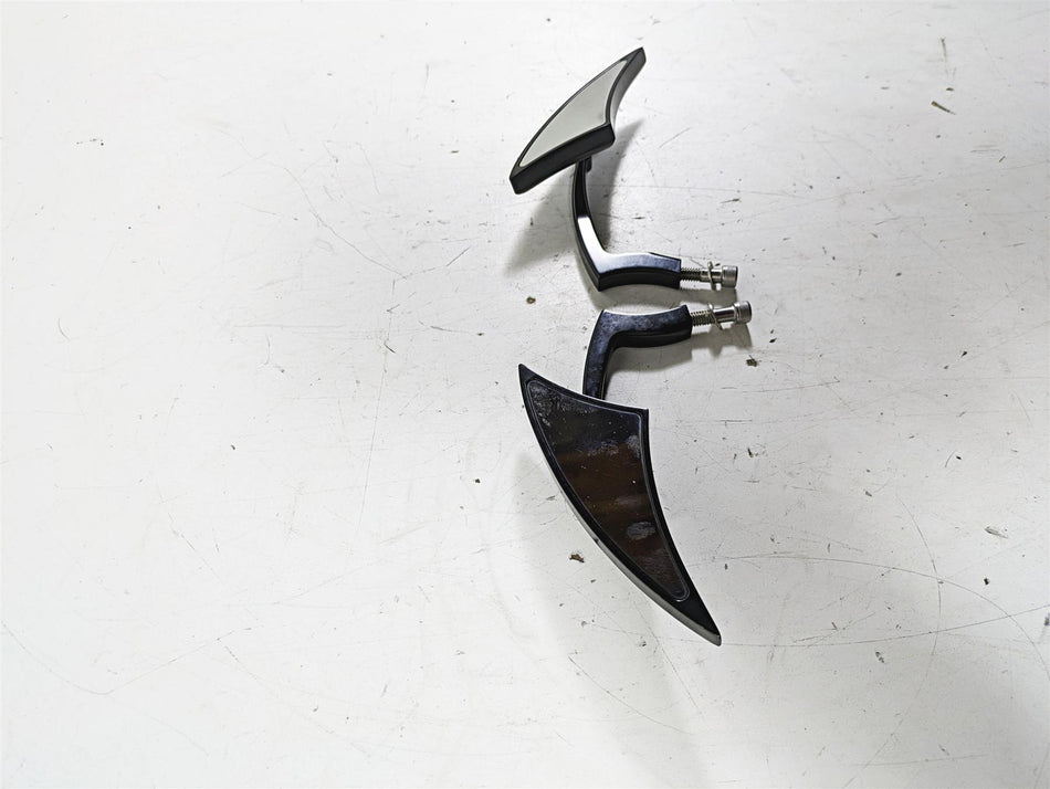2015 Harley Touring FLHXS Street Glide Black Blade Rear View Mirror Set {{ shop.shopifyCountryName }} - Mototech271