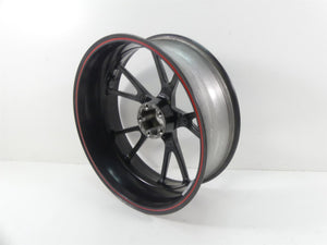 2015 Triumph 1050 Speed Triple R Straight Rear Wheel Rim 17x6 T2010353