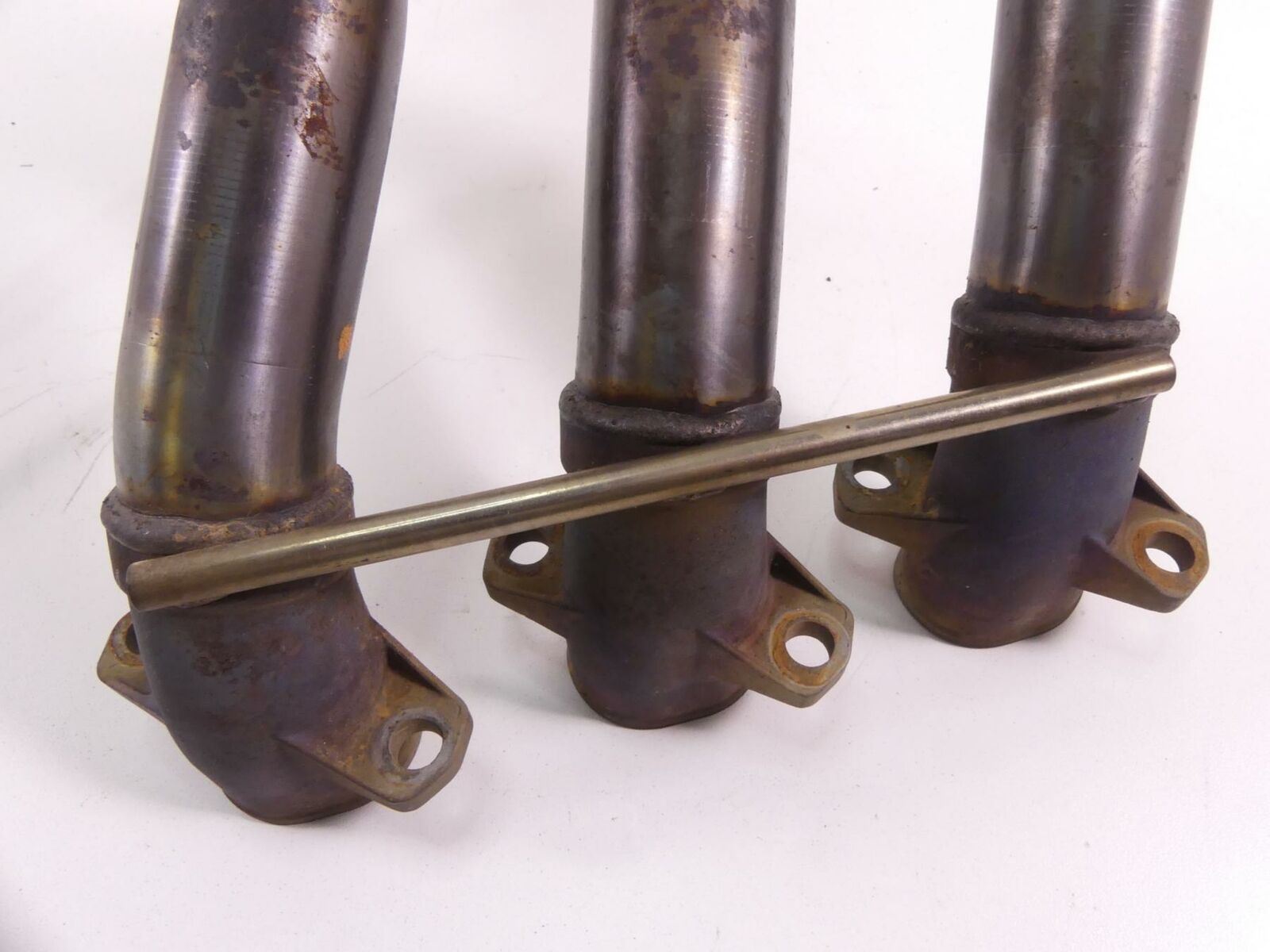 2017 Triumph Daytona 675R Exhaust Pipe Header Manifold T2203161 T2200819 {{ shop.shopifyCountryName }} - Mototech271