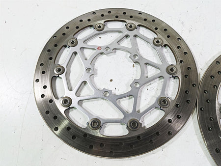 2023 Triumph Street Triple 765 RS Brembo Front Brake Rotor Disc Set 2k T2022080 {{ shop.shopifyCountryName }} - Mototech271