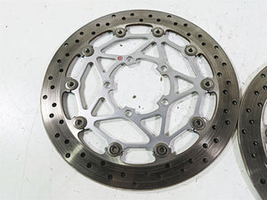 2023 Triumph Street Triple 765 RS Brembo Front Brake Rotor Disc Set 2k T2022080 | Mototech271