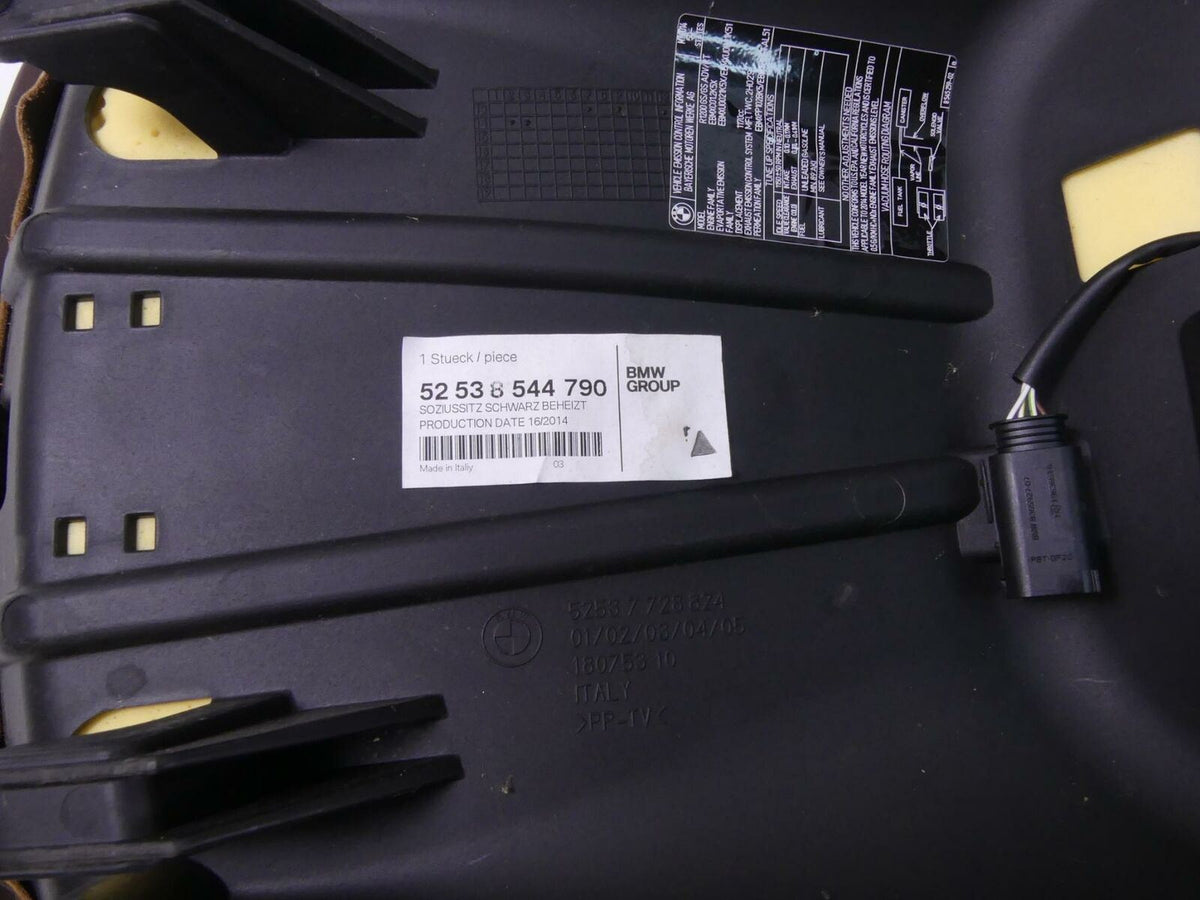 2014 BMW R1200 RT RTW K52 Heated Leather Seat Set 52538544784 52538544790 {{ shop.shopifyCountryName }} - Mototech271