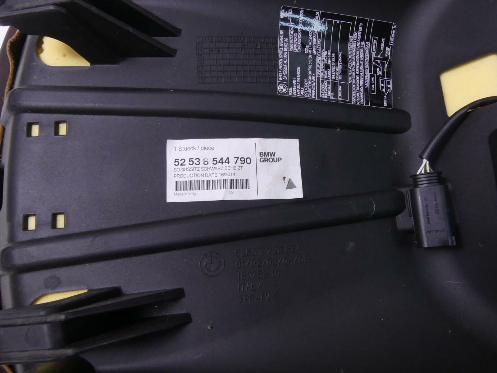 2014 BMW R1200 RT RTW K52 Heated Leather Seat Set 52538544784 52538544790 {{ shop.shopifyCountryName }} - Mototech271