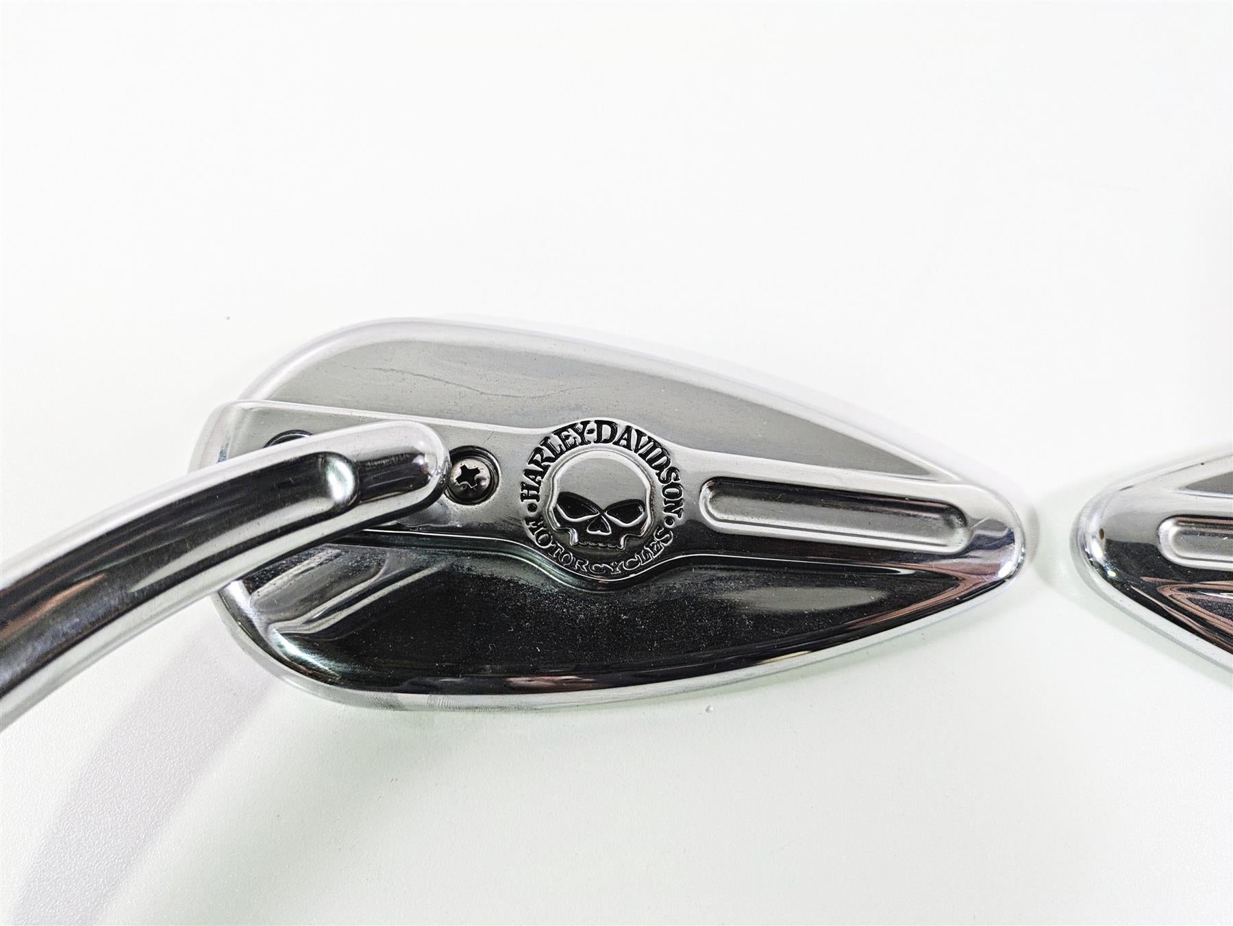 2005 Harley Touring FLHRI Road King Willie G Teardrop Chrome Mirror 56000394 {{ shop.shopifyCountryName }} - Mototech271