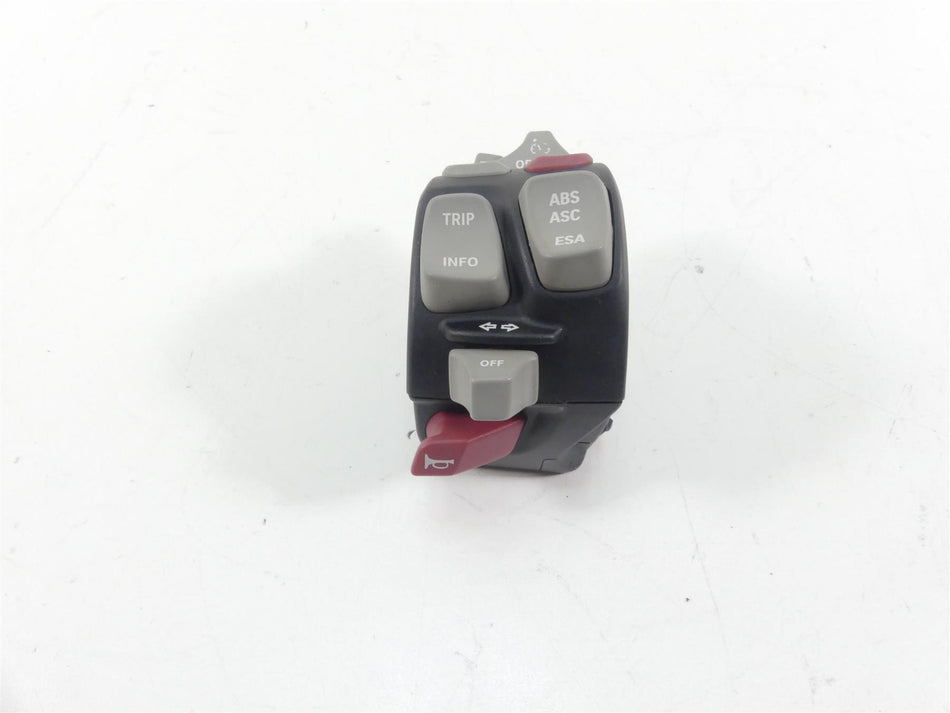 2013 BMW R1200GS GSW K50 Left Hand Abs Esa Asc Control Switch 61318549925 {{ shop.shopifyCountryName }} - Mototech271