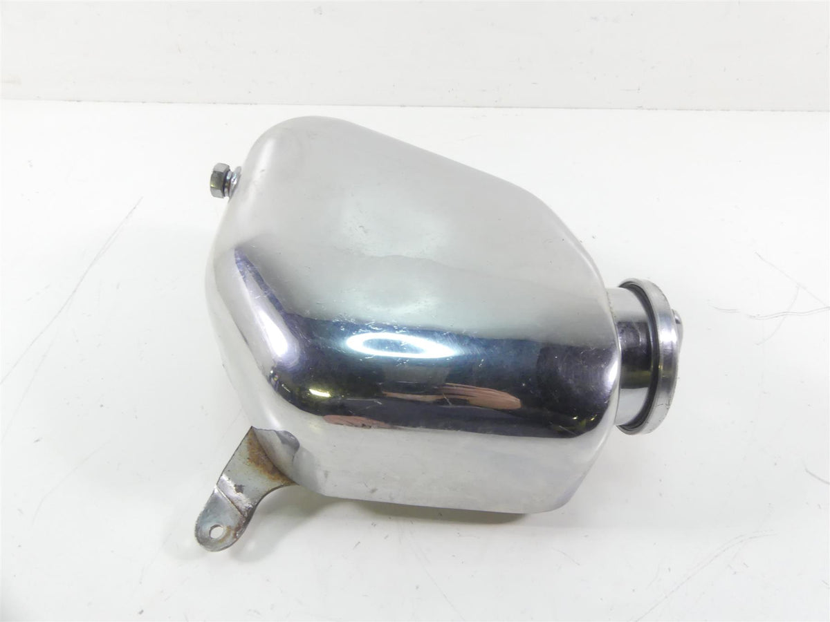1978 Harley XLH1000 Sportster Ironhead Chrome Oil Tank Reservoir 62505-87 {{ shop.shopifyCountryName }} - Mototech271