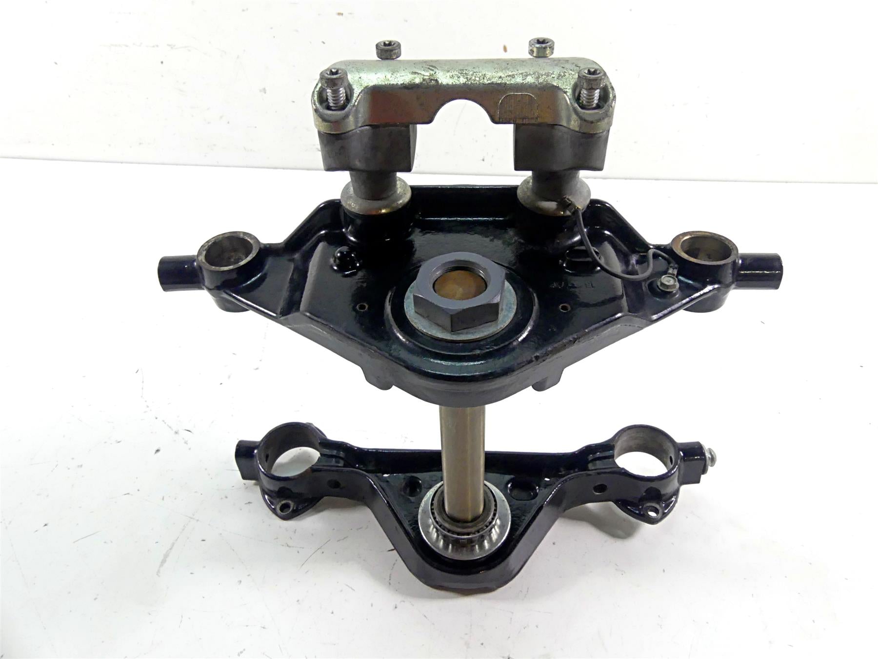 2011 Harley Touring FLTRX Road Glide Upper Lower Triple Tree Riser Set 45446-09 {{ shop.shopifyCountryName }} - Mototech271