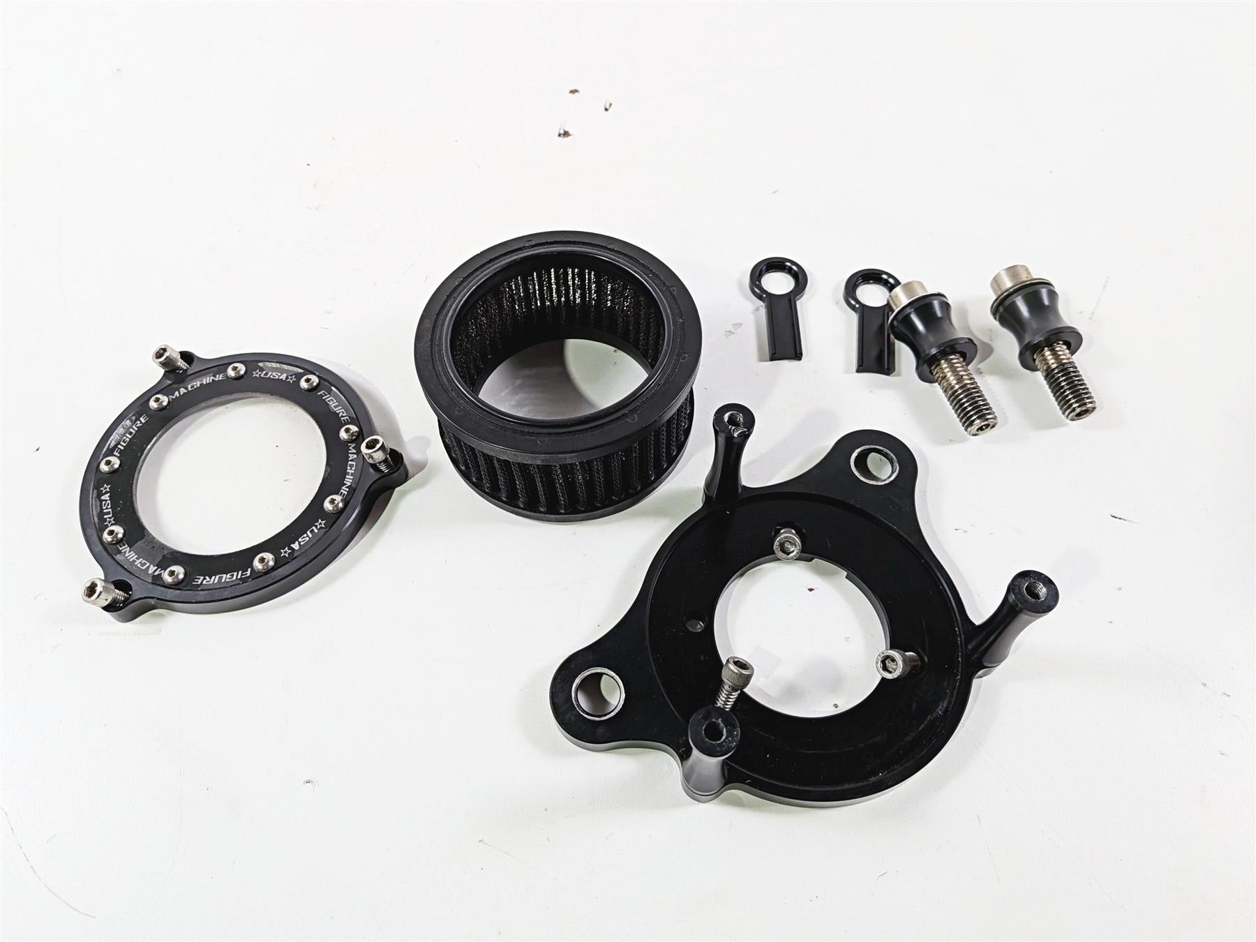 2006 Harley Sportster XL883 Low Figure Machine Air Filter Cleaner Breather {{ shop.shopifyCountryName }} - Mototech271