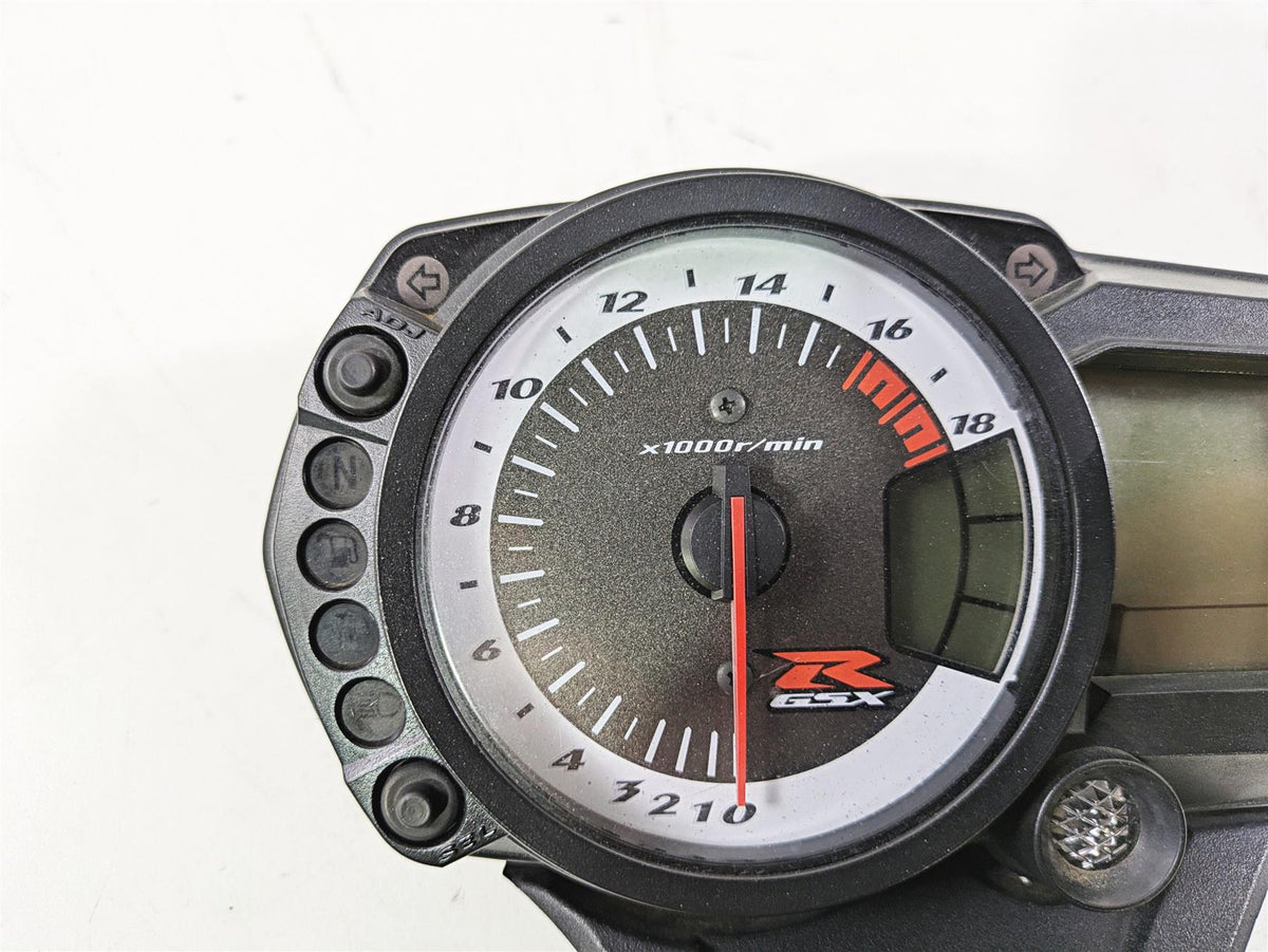 2008 Suzuki GSXR600 Gauges Speedometer Instrument Cluster 14K Only 34120-37H20 {{ shop.shopifyCountryName }} - Mototech271