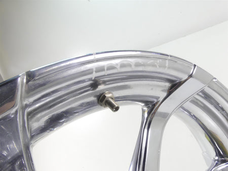 2010 Harley Touring FLHX Street Glide Front CVO 18x3.5 Chrome Wheel Rim -Read {{ shop.shopifyCountryName }} - Mototech271