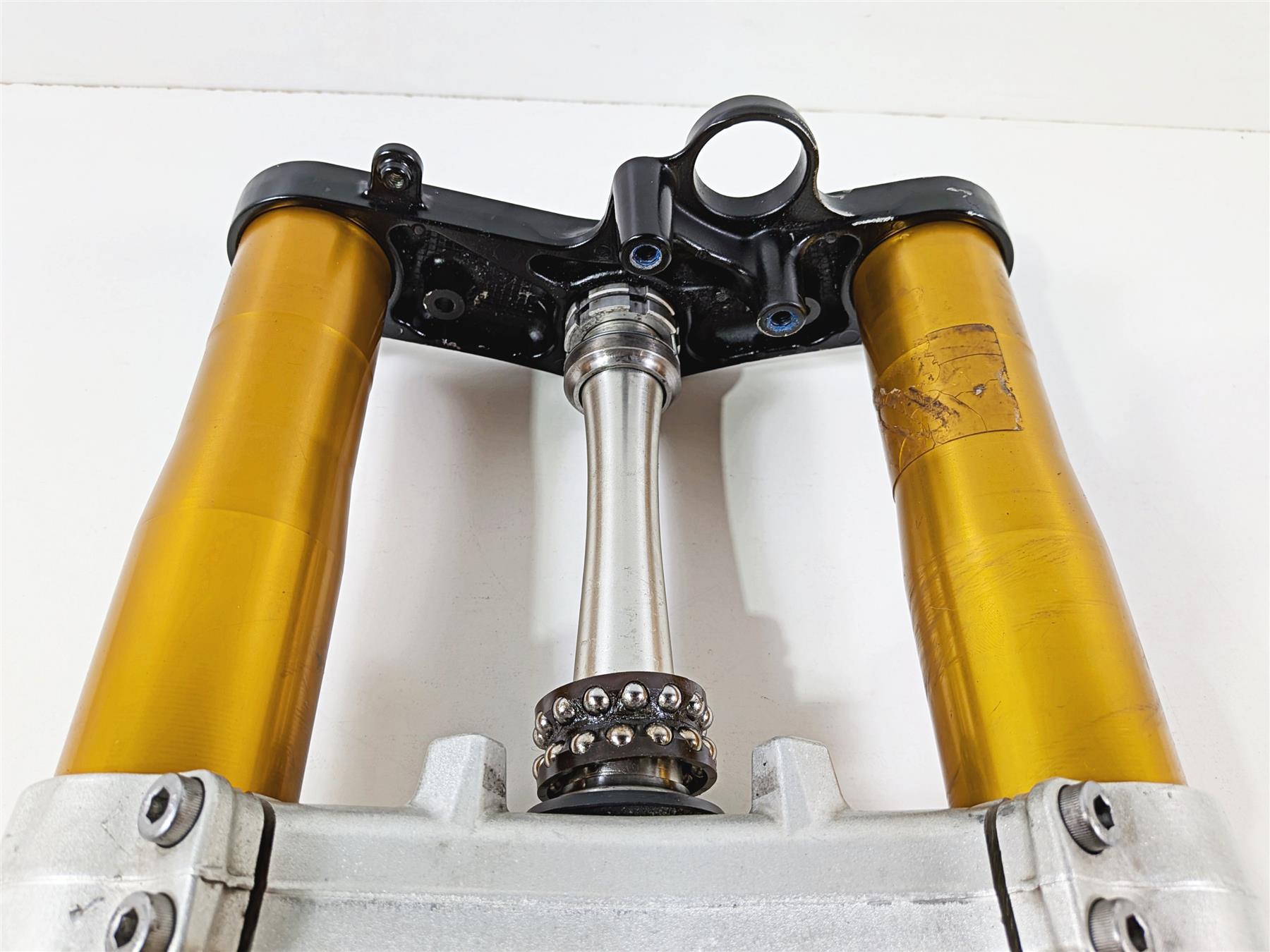 2008 Yamaha YZF R1 RN19 Gold Front Fork Leg Triple Tree Set 4C8-23102-00-00 {{ shop.shopifyCountryName }} - Mototech271