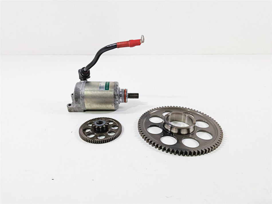 2017 Ducati 959 Panigale Denso Engine Starter Motor & Gears Set 27040131B-Mototech271