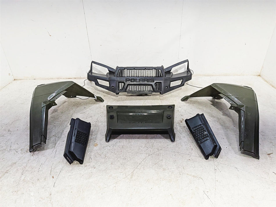 2017 Polaris Ranger Crew 900 XP Front Fender Hood Fairing Bumper Covers 5439010-Mototech271