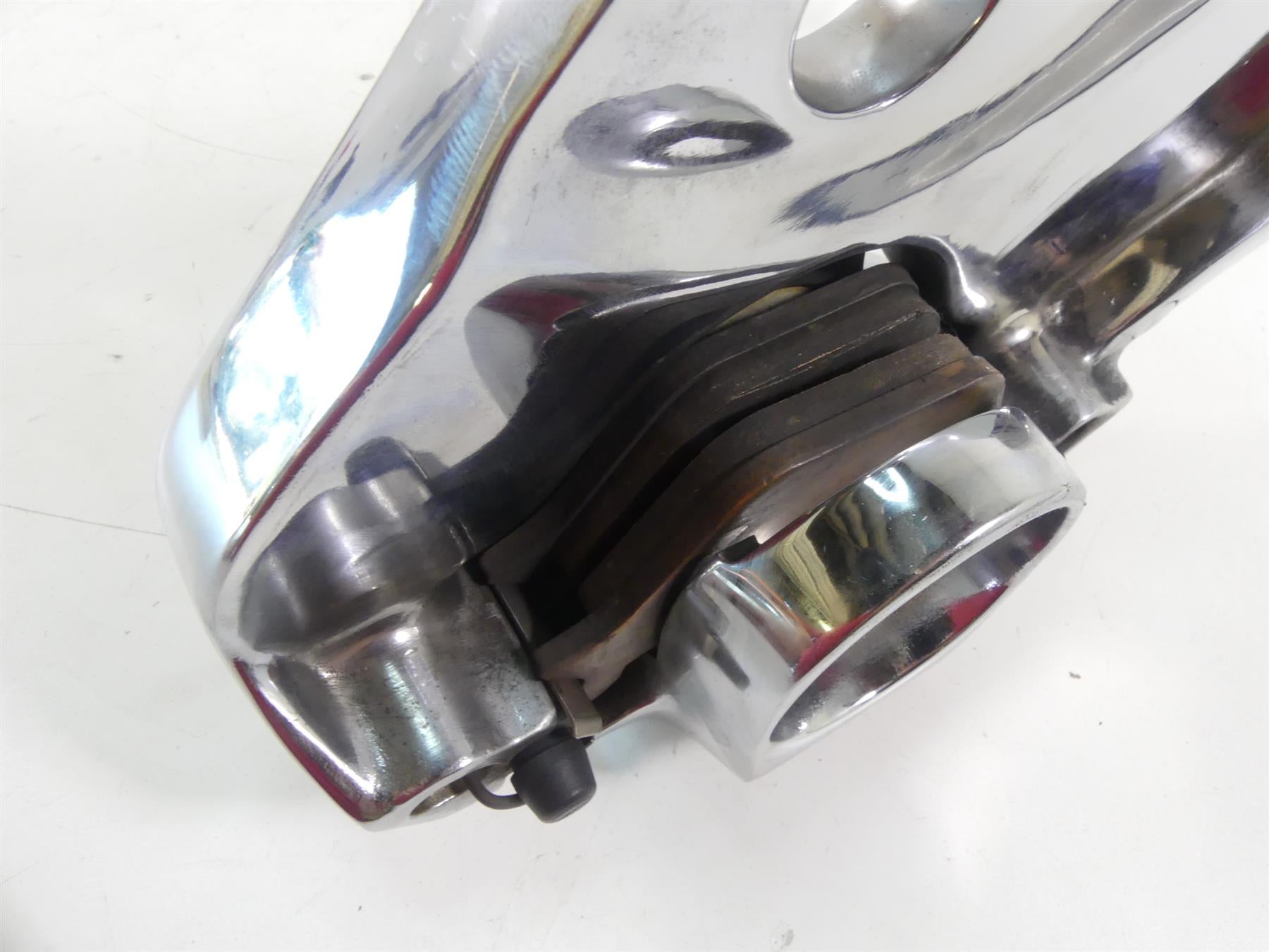 1997 Harley Dyna FXDS Super Glide Conv Rear Chrome Brake Caliper + Line 44050-87 {{ shop.shopifyCountryName }} - Mototech271