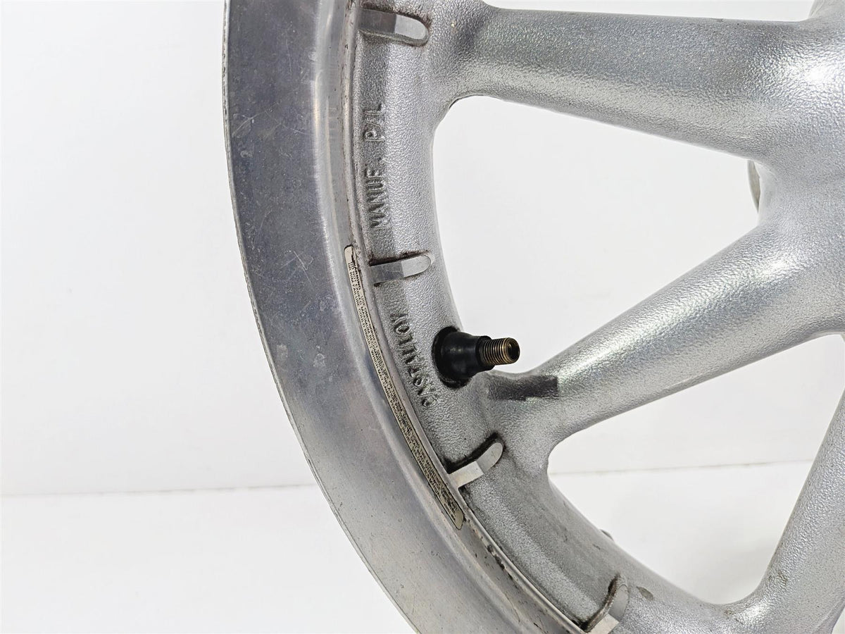 2004 Harley Touring FLTRI Road Glide Straight 9 Spoke 16x3 Front Wheel Rim 43421-00-Mototech271
