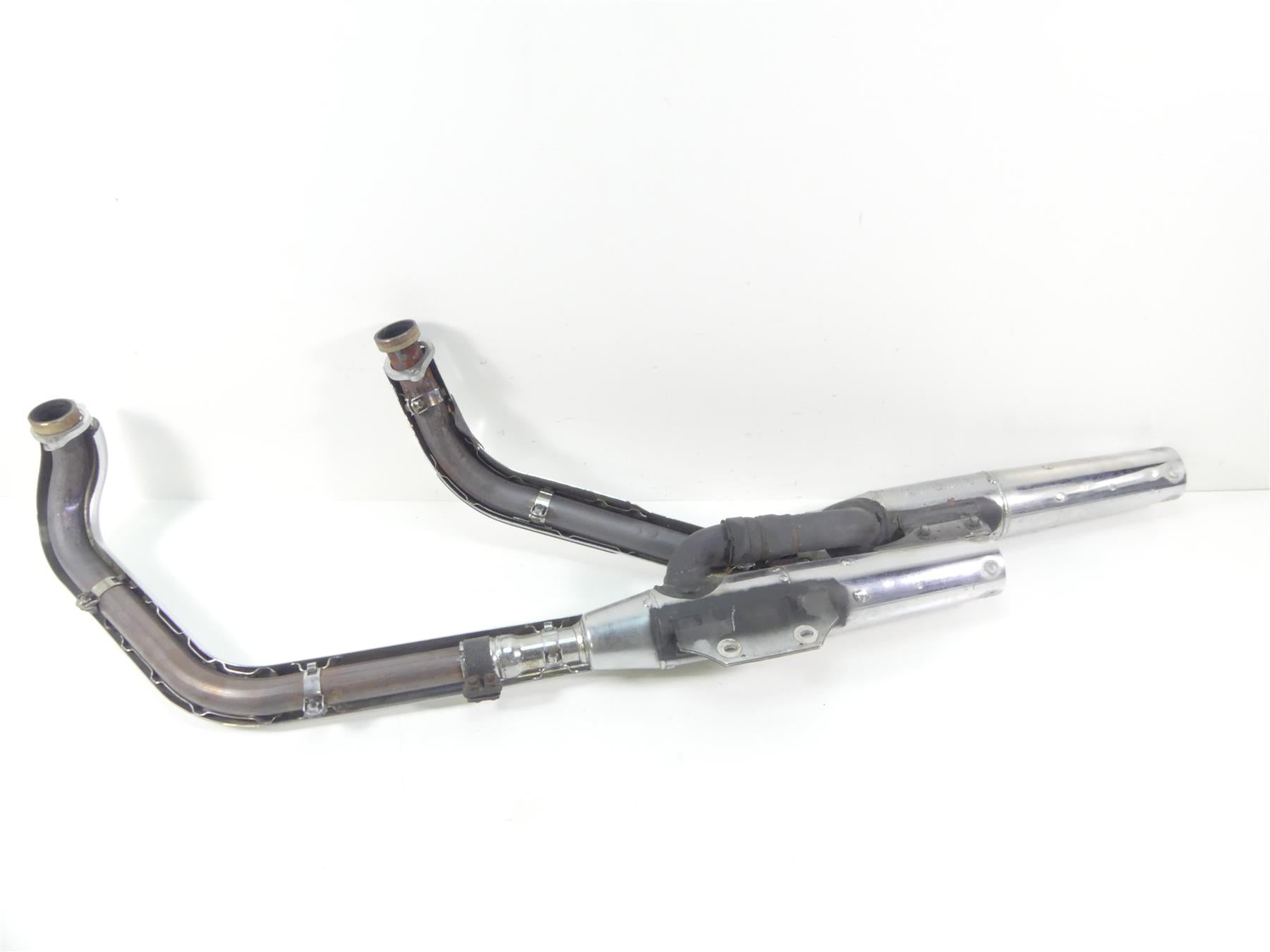 2003 Honda VT1100 C2 Shadow Sabre Oem Exhaust Header Muffler Set 18320-MAA-A01 {{ shop.shopifyCountryName }} - Mototech271