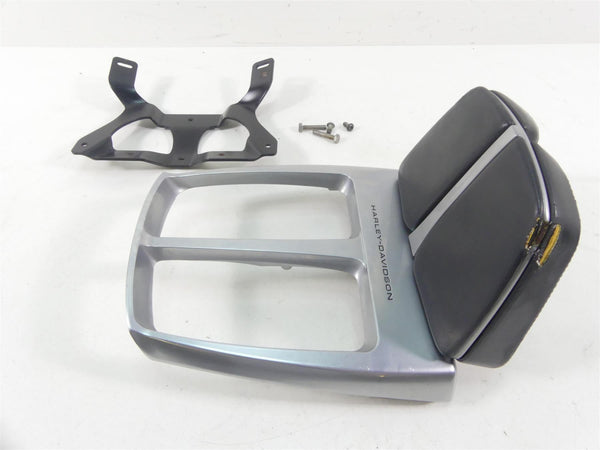 2015 Harley VRSCF Muscle Rod Cast Sissy Bar Back Rest + Luggage Rack ...