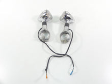 Load image into Gallery viewer, 2007 Honda VTX1800 T1 Front Chrome Blinker Turn Signal &amp; Clamp Set 33400-MCV-R11 | Mototech271
