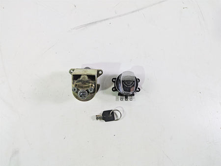 2007 Harley Touring FLHRSE CVO Road King Ignition Switch Fork Lock Set 53461-07 {{ shop.shopifyCountryName }} - Mototech271