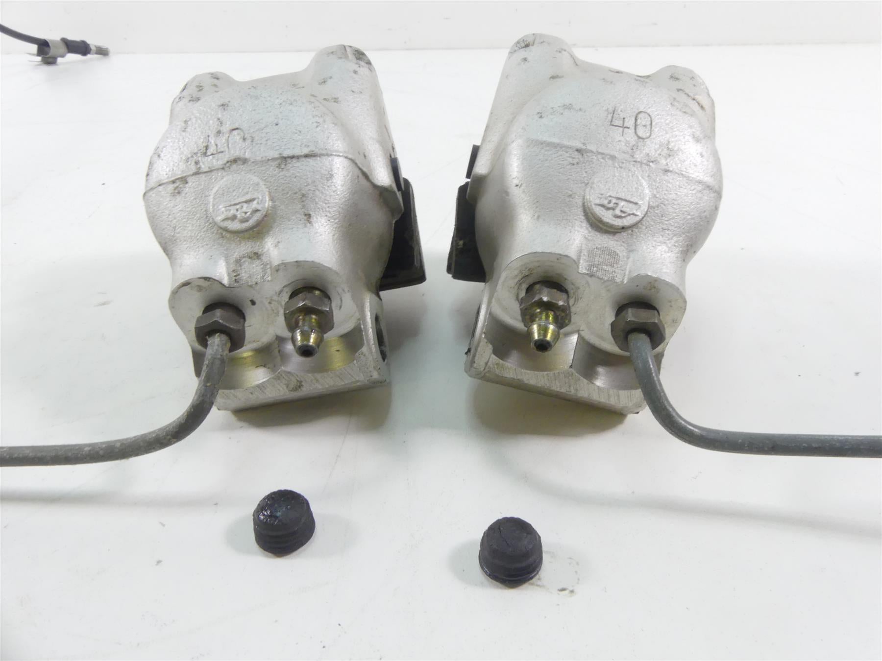 1978 BMW R100 S (2474) Clean ATE 40mm Front Brake Caliper & Lines 34111237303 {{ shop.shopifyCountryName }} - Mototech271