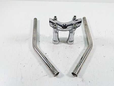 2009 Harley FXCWC Softail Rocker C Handlebars & Riser Set 56103-08 55992-08 {{ shop.shopifyCountryName }} - Mototech271