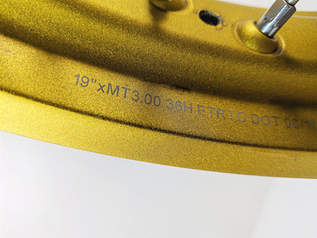 2018 Ducati Scrambler Desert Sled 800 19x3 Front Wheel Rim - Read 50122481AA {{ shop.shopifyCountryName }} - Mototech271