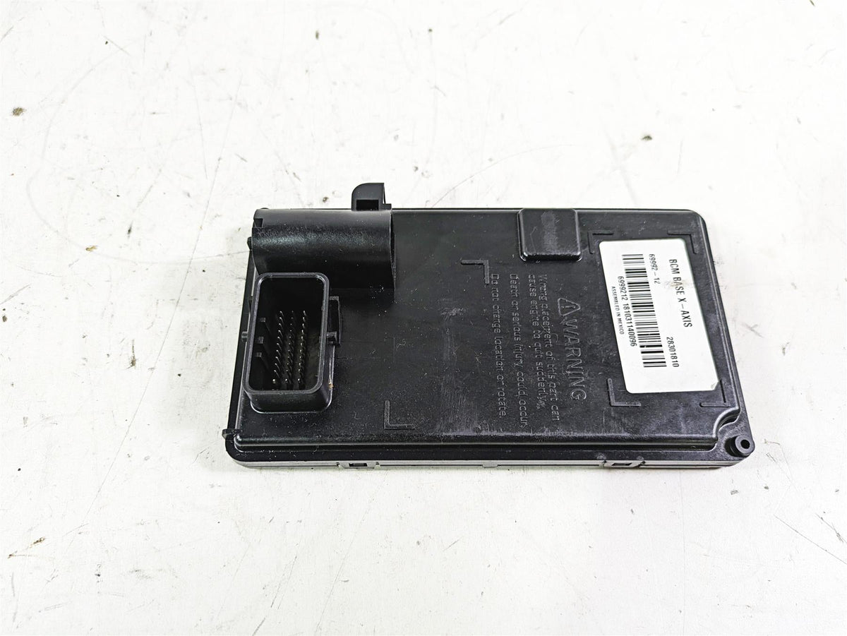 2013 Harley FXDWG Dyna Wide Glide Bcm Body Control Module X-Axis 69992-12 {{ shop.shopifyCountryName }} - Mototech271