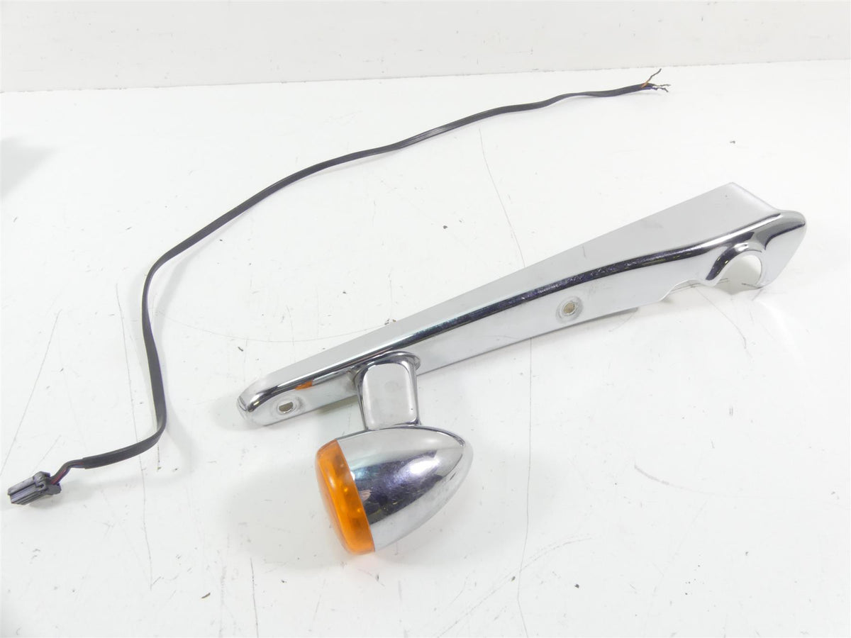 2014 Harley Sportster XL1200 C Rear Blinker Set & Chrome Struts 68978-00 {{ shop.shopifyCountryName }} - Mototech271