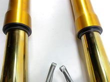 Load image into Gallery viewer, 2012 Ducati Panigale 1199S Straight Ohlins Front Fork Legs 34420411A 34520411A | Mototech271
