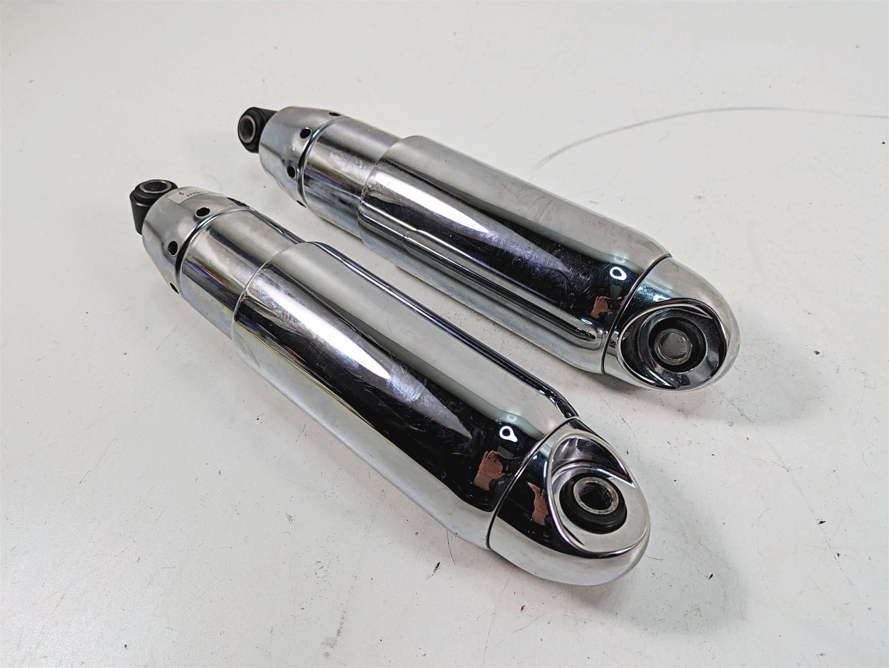 2009 Harley Dyna FXDFSE CVO Fat Bob Straight Rear Shock Damper Set 12" 54608-04 {{ shop.shopifyCountryName }} - Mototech271