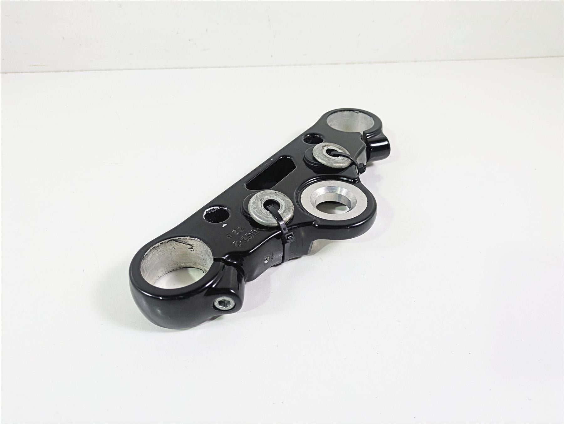 2014 Harley FXDF Dyna Fat Bob Upper Triple Tree Steering Clamp Black 48640-09 {{ shop.shopifyCountryName }} - Mototech271