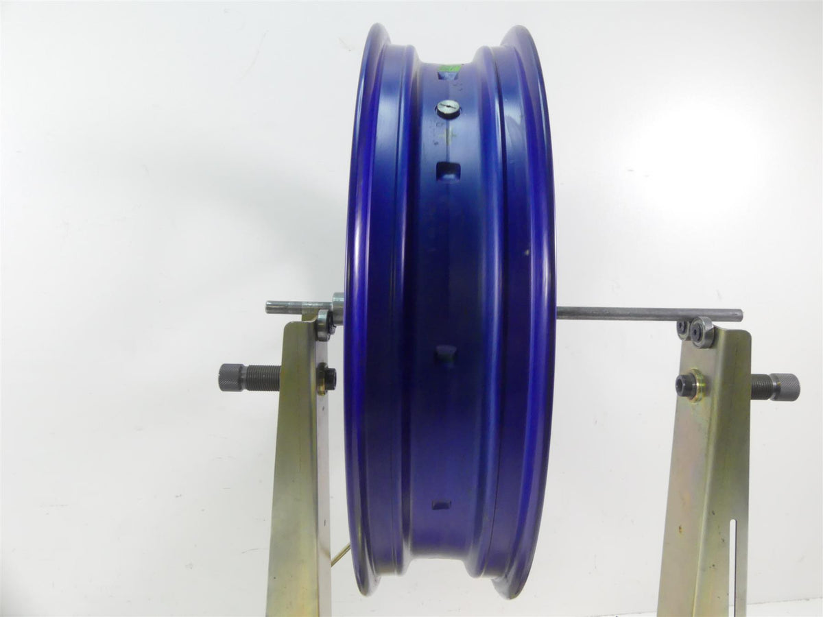 2004 Aprilia RSV1000 R Mille Straight Blue Front Wheel Rim 17x3.5 AP8108675 {{ shop.shopifyCountryName }} - Mototech271