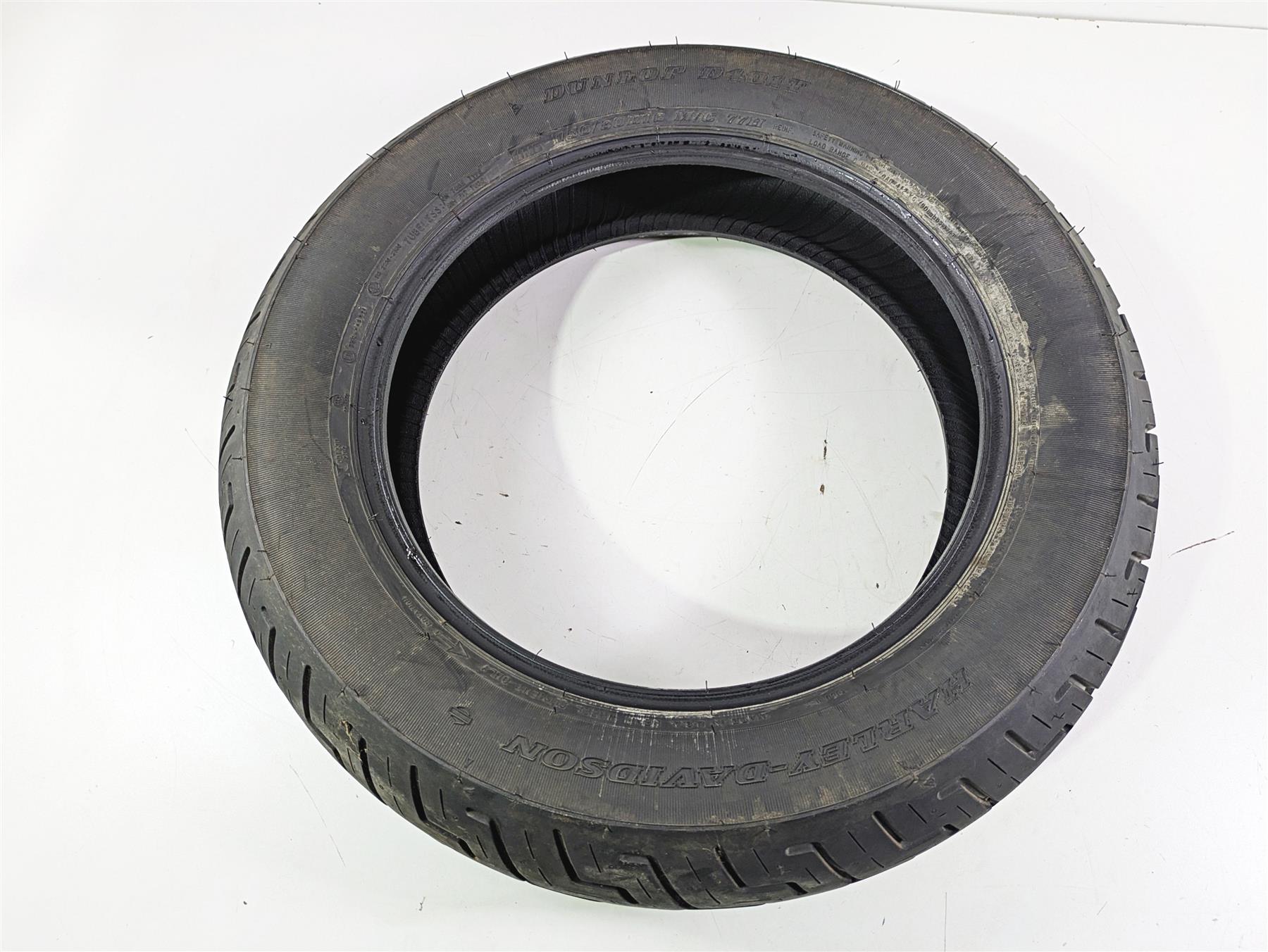 Used Rear Motorcycle Harley Tire Dunlop D401T 150/80R16 DOT2923 45064088
