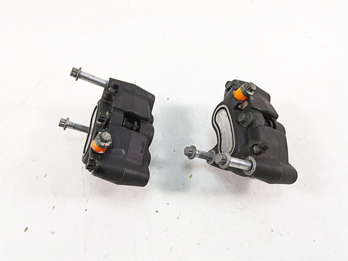2015 Harley FXDL Dyna Low Rider Front Brake Caliper Set 41300001 41300002 {{ shop.shopifyCountryName }} - Mototech271