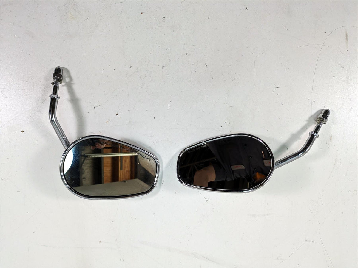 2006 Harley Touring FLHTCUI Electra Glide Chrome Mirror Set 91840-03 91845-03 {{ shop.shopifyCountryName }} - Mototech271