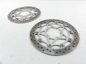 2018 Triumph Street Triple 765RS Front Brembo Brake Rotor Disc Set 3K T2022080 | Mototech271