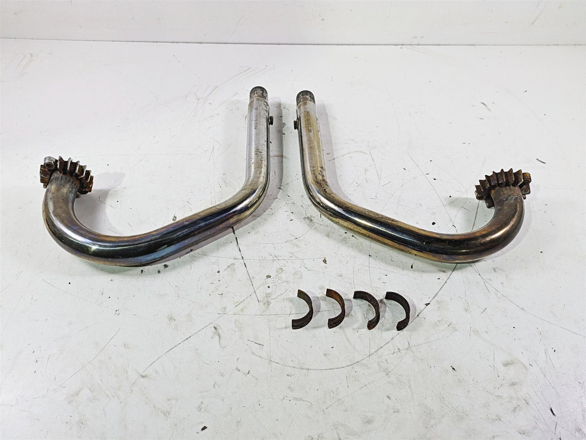 1998 Moto Guzzi California 1100 EV Oem Exhaust Header Set GU29120950 GU29120951 {{ shop.shopifyCountryName }} - Mototech271