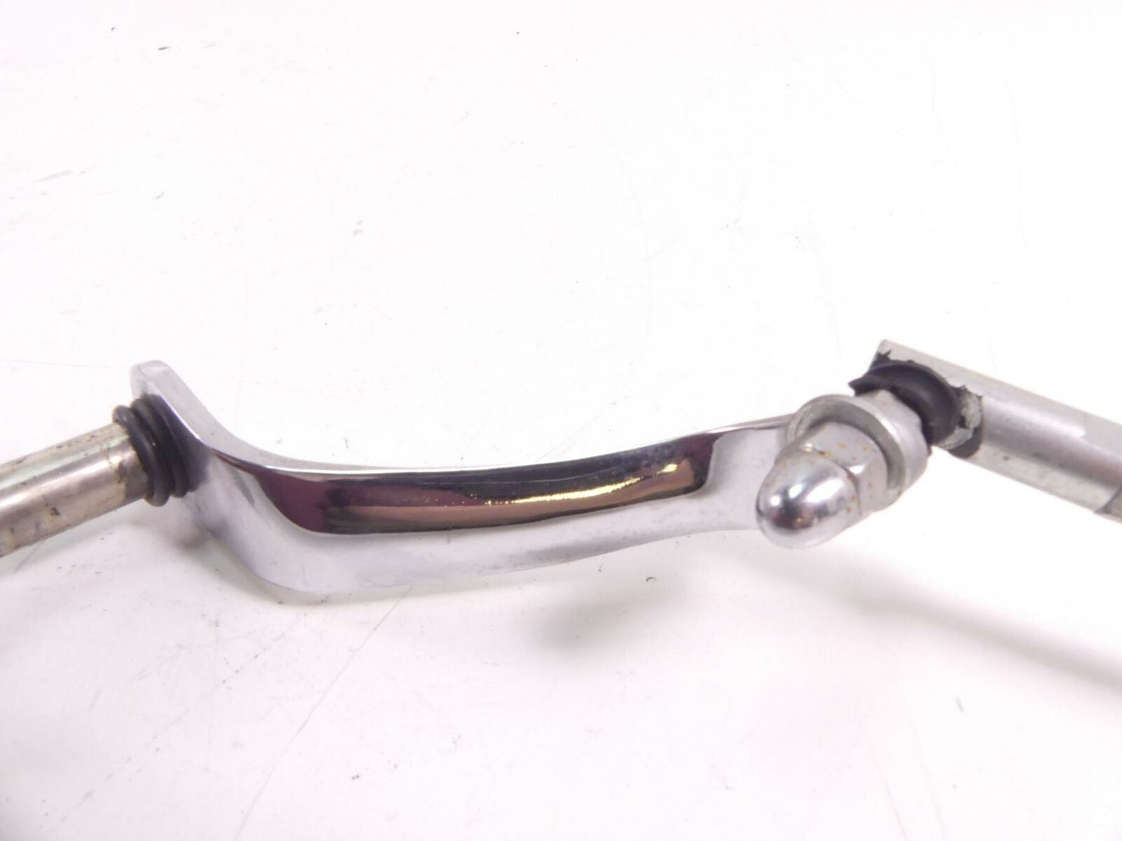 2009 Harley FXCW Softail Rocker Left Front Footpeg Foot Peg Shifter Set 33683-07 {{ shop.shopifyCountryName }} - Mototech271